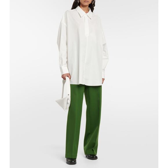 AMI Alexandre Mattiussi shirt dress pockets womens 40 NWT - Picture 3 of 11